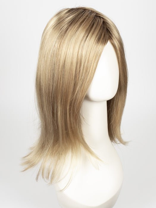 SANDY BLONDE TONED 26.14 | Light Golden Blonde and Medium Ash Blonde Blend with Shaded Roots