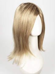 SANDY BLONDE TONED 26.14 | Light Golden Blonde and Medium Ash Blonde Blend with Shaded Roots