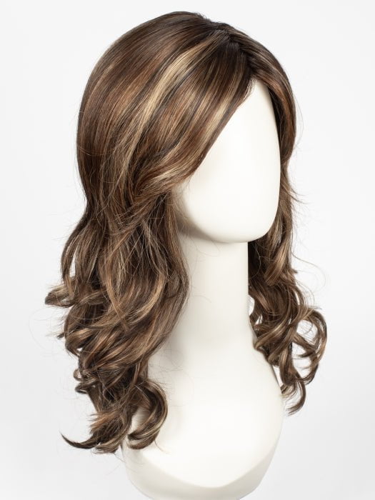 CHOCOLATE-PRETZEL | Blend of Warm Light Brown and Strawberry Blonde