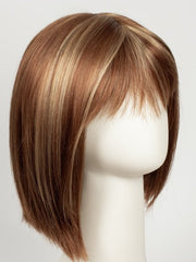 GINGER-SNAP | Medium Auburn with Honey Blonde highlights