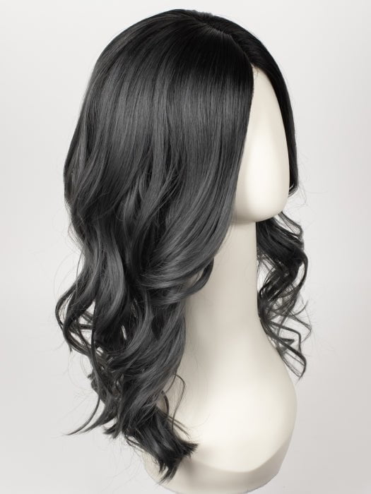 MIDNIGHT-STONE | Gray Stone Base with Off-Black Roots