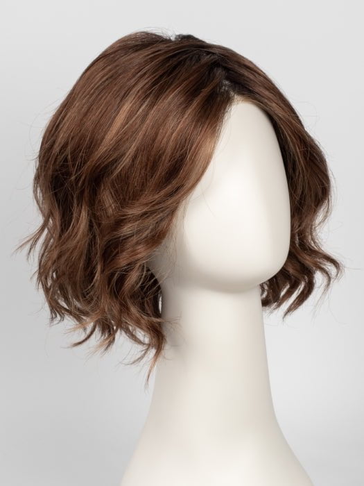 30A27S4 SHADED PEACH | Medium Natural Red & Medium Red-Gold Blonde Blend, Shaded with Dark Brown