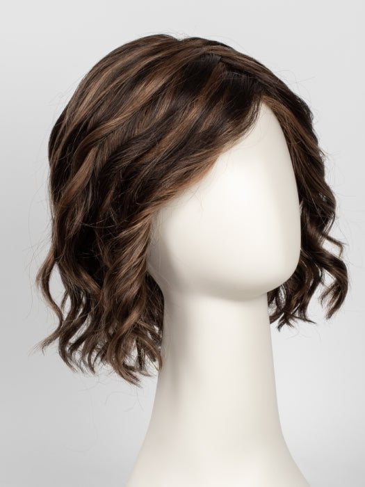 FS6/30/27 TOFFEE TRUFFLE | Brown, Medium Red-Gold, Medium Red-Gold Blonde Blend with Medium Red Gold Blonde Bold Highlights