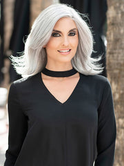 Zoey | Human Hair/ Synthetic Blend Wig (Mono Top)
