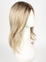 RL19/23SS SHADED BISCUIT | Light Ash Blonde Evenly Blended with Cool Platinum Blonde with Dark Roots