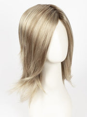 ROSE-GOLD-R | Blond Base with Reddish Highlights and Dark Roots