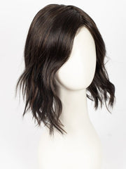 1BRH30 DARK CHOCOLATE CHERRY GANACHE | Soft Black with 33% Gold-Red Highlights