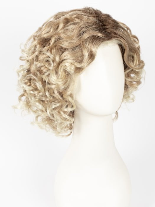 27T613S8 SHADED SUN | Medium Natural Red-Gold Blonde & Pale Natural Gold Blonde Blend and Tipped, Shaded with Medium Brown