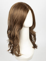6F27 CARAMEL RIBBON | Brown with Light Red-Gold Blonde Highlights & Tips