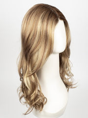 14/26S10 SHADED PRALINES N' CREAM | Light Gold Blonde & Medium Red-Gold Blonde Blend, Shaded with Light Brown