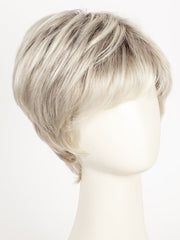 LIGHT CHAMPAGNE SHADED 23.24.60 | Lightest Pale Blonde and Lightest Ash Blonde with Pearl White Blend and Shaded Roots