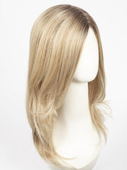 CHAMPAGNE ROOTED 22.16.25 | Light Neutral Blonde and Medium Blonde with Lightest Golden Blonde Blend and Shaded Roots
