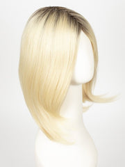 613/102S8 SHADED LEMON MACARON | Pale Natural Gold Blonde & Pale Platinum Blonde Blend, Shaded with Medium Brown
