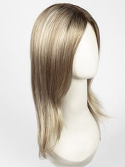 ROSE-GOLD-R | Blond Base with Reddish Highlights and Dark Roots