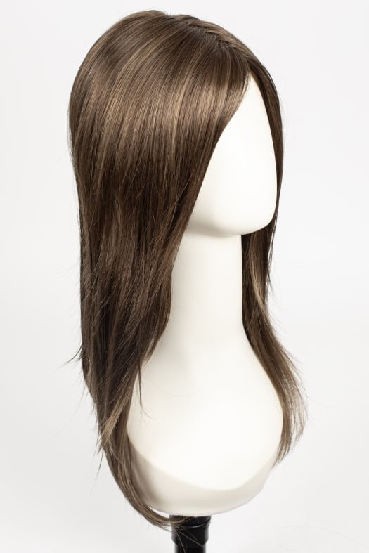 8RH14 MOUSSE CAKE | Medium Brown with 33% Medium Natural Blonde Highlights