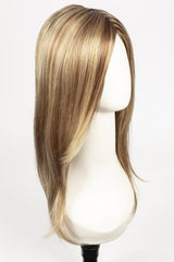 14/26S10 SHADED PRALINES N' CREAM | Light Gold Blonde & Medium Red-Gold Blonde Blend, Shaded with Light Brown