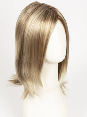 12FS12 MALIBU BLONDE | LIght Gold Brown, Light Natural Gold Blonde, Pale Natural Gold-Blonde Blend, Shaded with Light Gold Brown