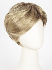 MELTED-CARAMEL | Warm and Rich Brown Root Melting into Golden Caramel Blond and Natural Medium Blond Tips