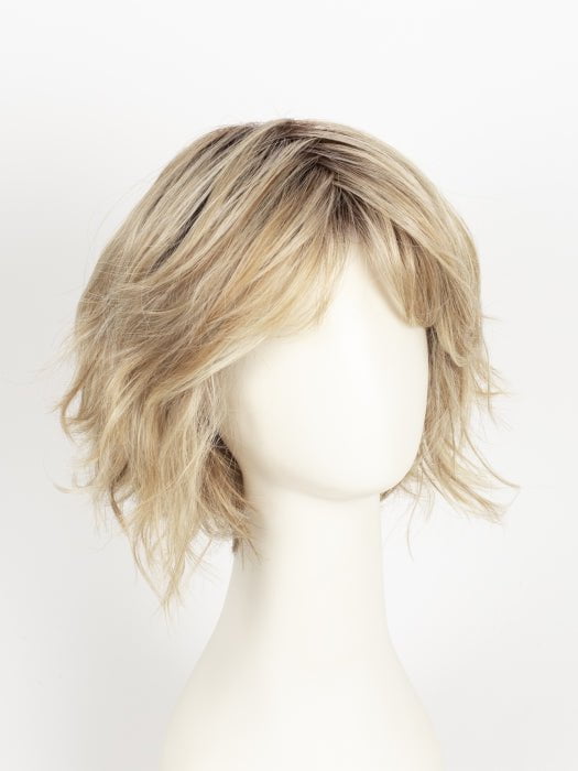 ROSE-GOLD-R | Blond Base with Reddish Highlights and Dark Roots