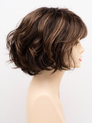 AMARETTO CREAM | Dark Brown roots with overall Medium Brown base with Honey Blonde highlights