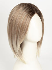 MELTED MARSHMALLOW | Subtly Warm Dark Sandy Blonde Blend with Medium Brown Roots and Light Ash Blonde Tips and Highlights