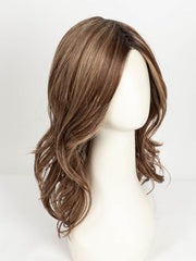 CARAMEL SWIRL | A blend of Warm Caramel, Chocolate Brown, Honey-Toned Blonde with Brown Roots