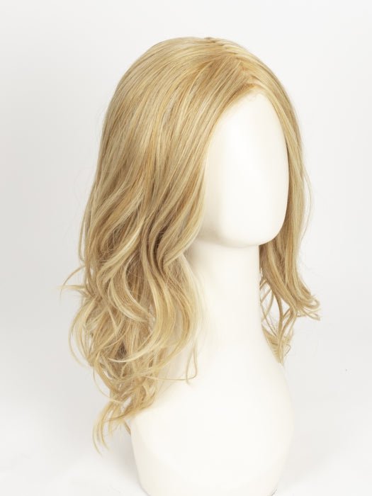 CREAMY-TOFFEE | Light Platinum Blonde and Light Honey Blonde evenly blended