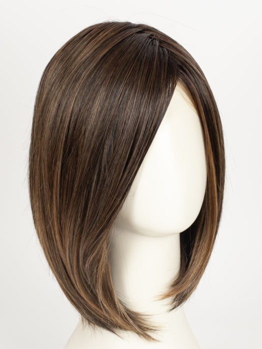 RL8/29SS SHADED HAZELNUT | Warm Medium Brown Evenly Blended with Ginger Blonde with Dark Roots