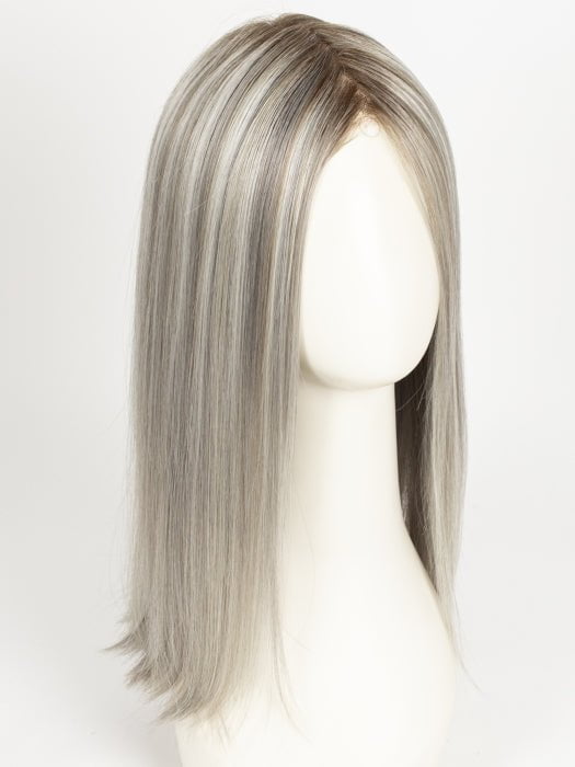 METALLIC BLONDE ROOTED 101.60.51 | Pearl Platinum, Pearl White, and Grey Blend with Shaded Roots