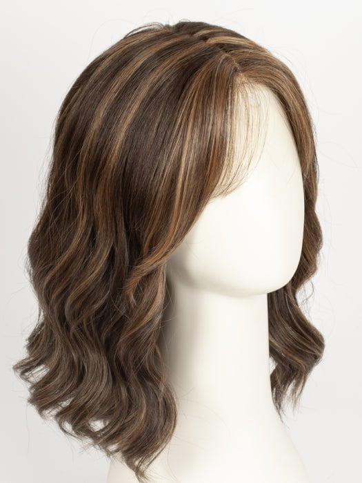 6F27 CARAMEL RIBBON | Brown with Light Red-Gold Blonde Highlights & Tips