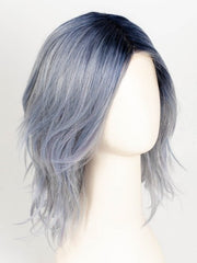 FROZEN SAPPHIRE | Icy Blue Base with Indigo Black Roots