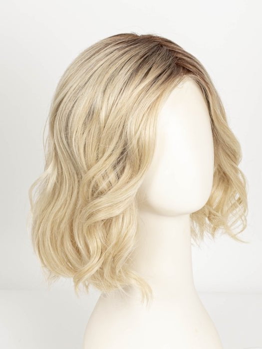 CHAMPAGNE R | Rooted Dark with Platinum Blonde