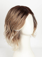 MELTED-MARSHMALLOW | Subtly Warm Dark Sandy Blonde Blend with Medium Brown Roots and Light Ash Blonde Tips and Highlights