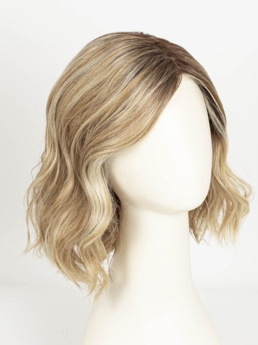 ROSE-GOLD-R | Blonde base with Reddish highlights and roots