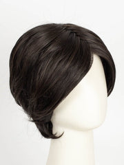 RL2/4 OFF BLACK | Black Evenly Blended with Dark Brown Highlights
