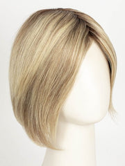12FS8 SHADED PRALINE | Medium Natural Gold Blonde, Light Gold Blonde, Pale Natural Blonde Blend, Shaded with Dark Brown