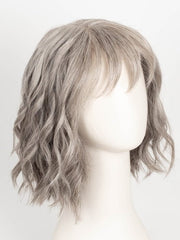 GF119 SILVER AND SMOKE | Light Brown With 80% Gray in Front Gradually Blended Into 50% Gray in Nape Area