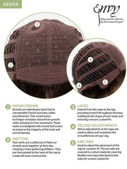 Kenya | Synthetic Wig (Mono Crown)