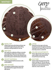 Whitney | Human Hair/ Synthetic Blend Wig