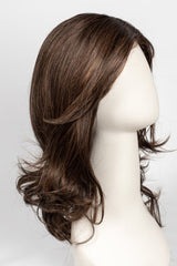 RL8/29SS SHADED HAZELNUT | Warm Medium Brown Evenly Blended with Ginger Blonde and Dark Roots