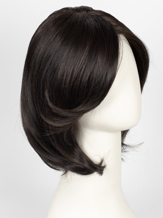 RL2/4 OFF BLACK | Black Evenly Blended with Dark Brown Highlights