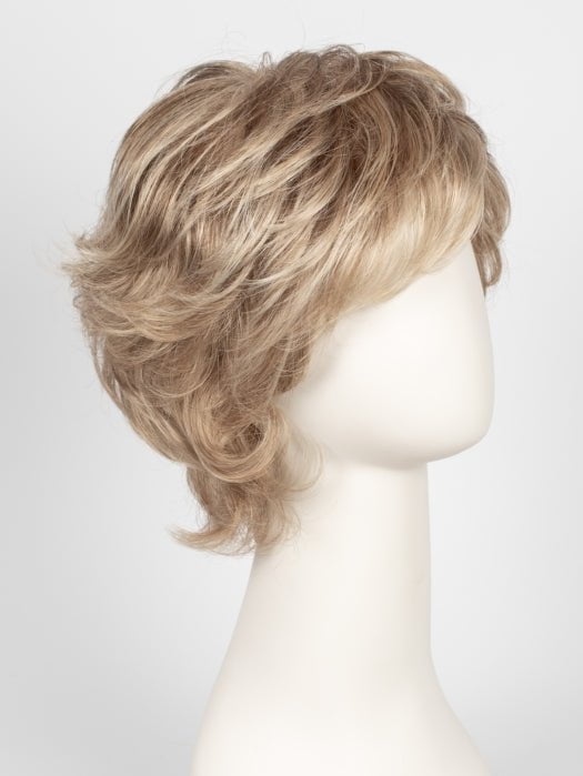 R1621S GLAZED SAND | Dark Natural Blonde with Cool Ash Blonde Highlights on Top
