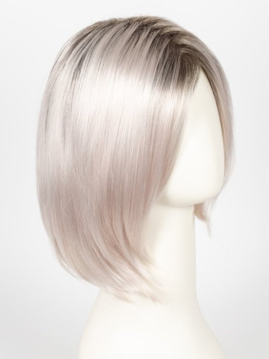 FS60/PKS18 FROST | Pure White with Pink Blended. Shaded with Dark Natural Ash Blonde