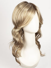 12FS8 SHADED PRALINE | Light Gold Brown, Light Natural Gold Blonde & Pale Natural Gold-Blonde Blend, Shaded with Medium Brown