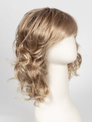 27T613S8 SHADED SUN | Medium Natural Red-Gold Blonde & Pale Natural Gold Blonde Blend and Tipped, Shaded with Medium Brown