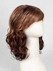 32BF CHERRY ALMOND TART | Medium Natural Red Base with Medium Red-Gold Blonde Tips, Dark/Medium Red Nape