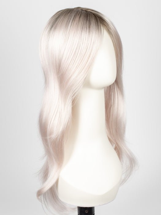 FS60/PKS18 FROST | Pure White with Pink Blended. Shaded with Dark Natural Ash Blonde