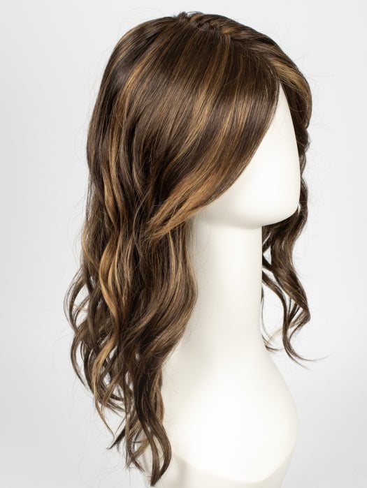 6F27 CARAMEL RIBBON | Brown with Light Red-Gold Blonde Highlights & Tips