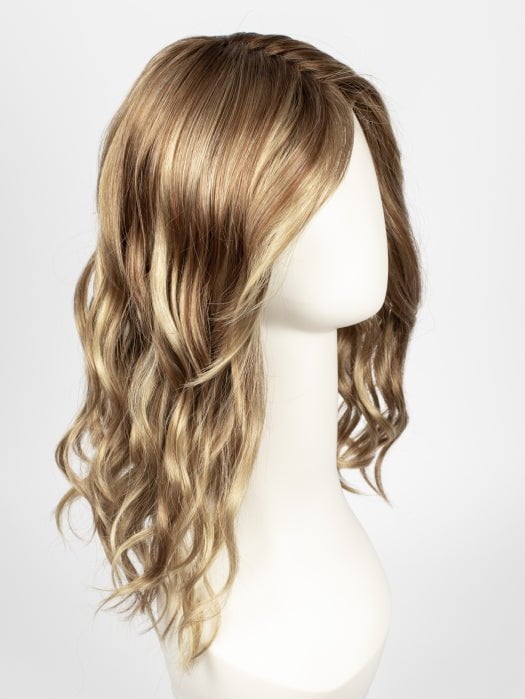 14/26S10 SHADED PRALINES N' CREAM | Light Gold Blonde & Medium Red-Gold Blonde Blend, Shaded with Light Brown