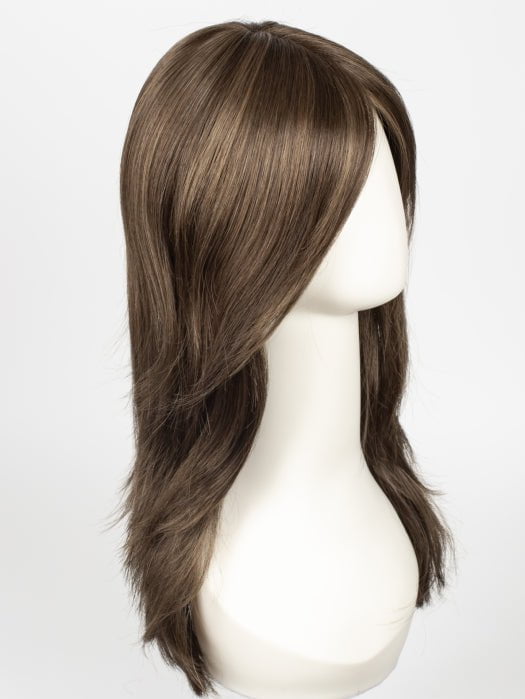 8RH14 MOUSSE CAKE | Medium Brown with 33% Medium Natural Blonde Highlights